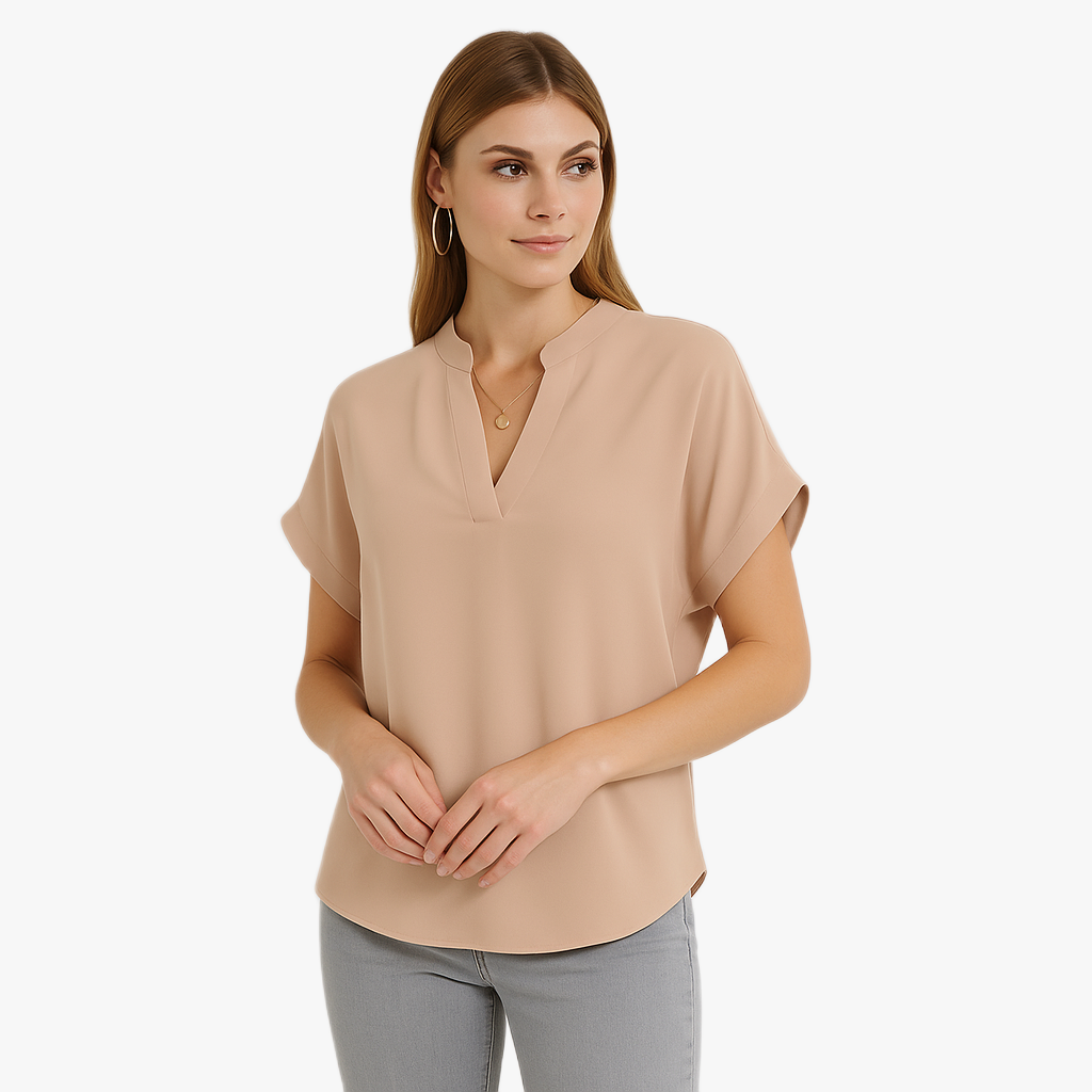 Atmungsaktive Damenbluse für den Sommer