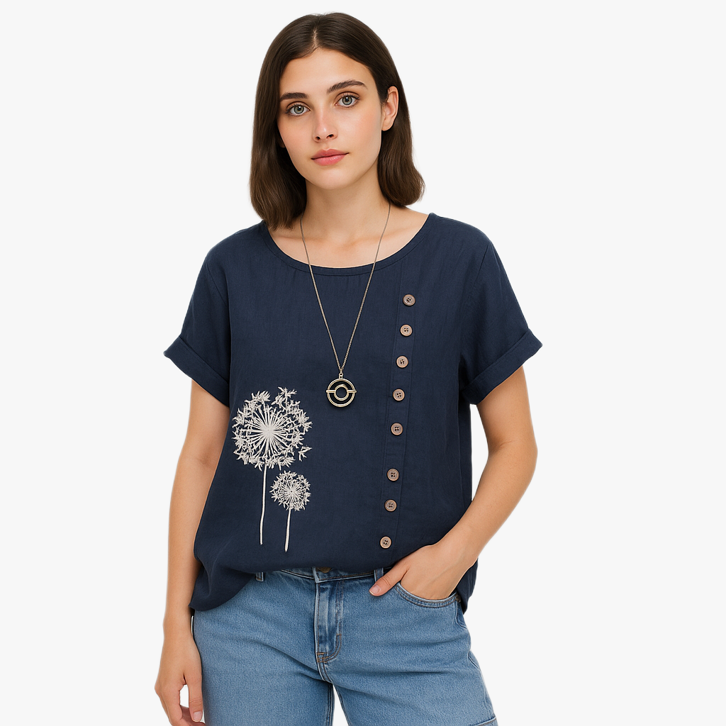 Bequeme Damen Bluse für Alltag und Freizeit
