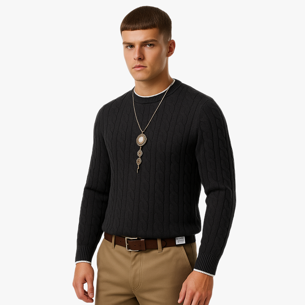 Wärmender Herren Pullover für den Winter