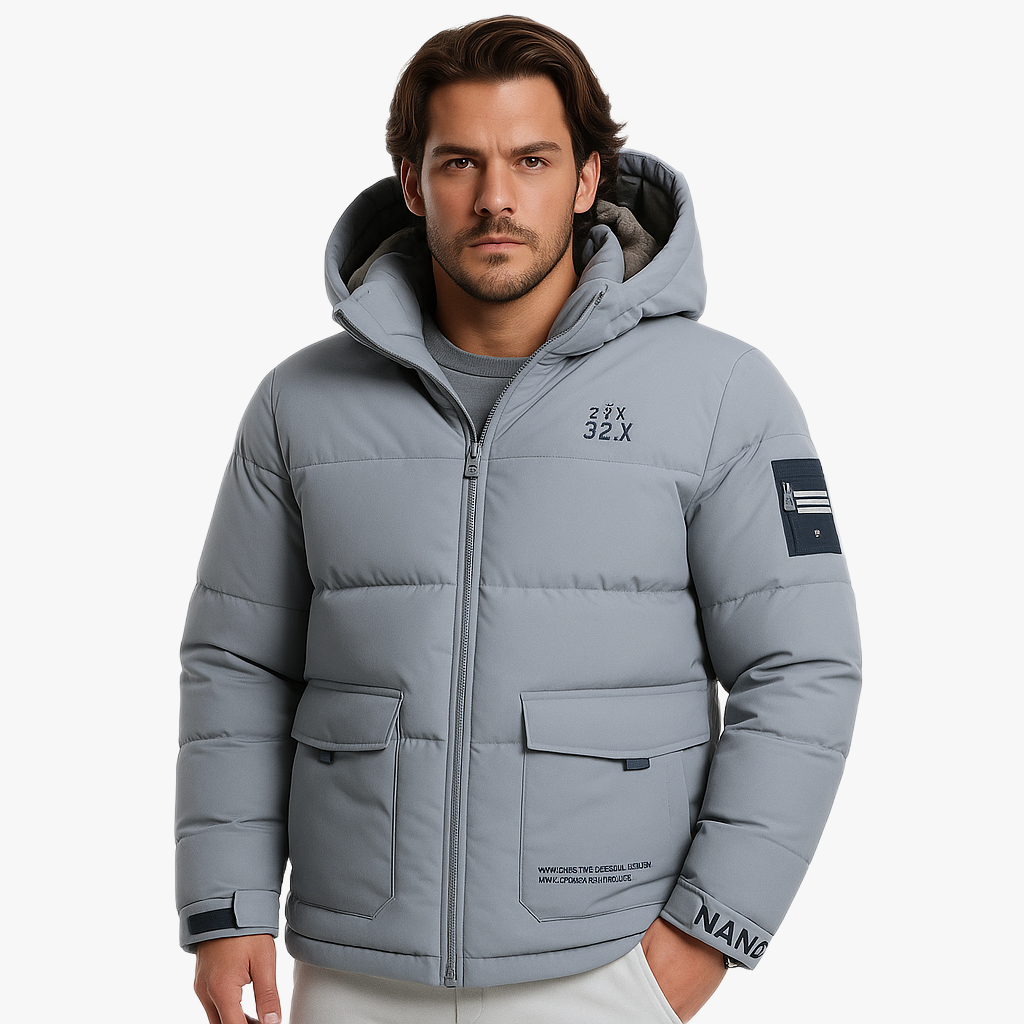 Wärmende Herren Winterjacke für kalte Tage