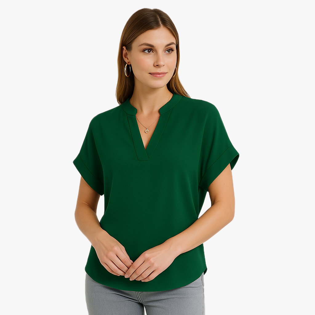 Atmungsaktive Damenbluse für den Sommer