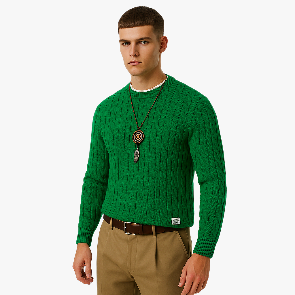 Wärmender Herren Pullover für den Winter