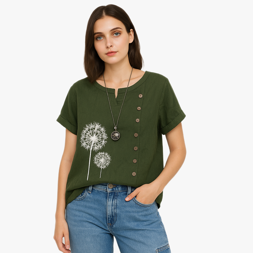 Bequeme Damen Bluse für Alltag und Freizeit