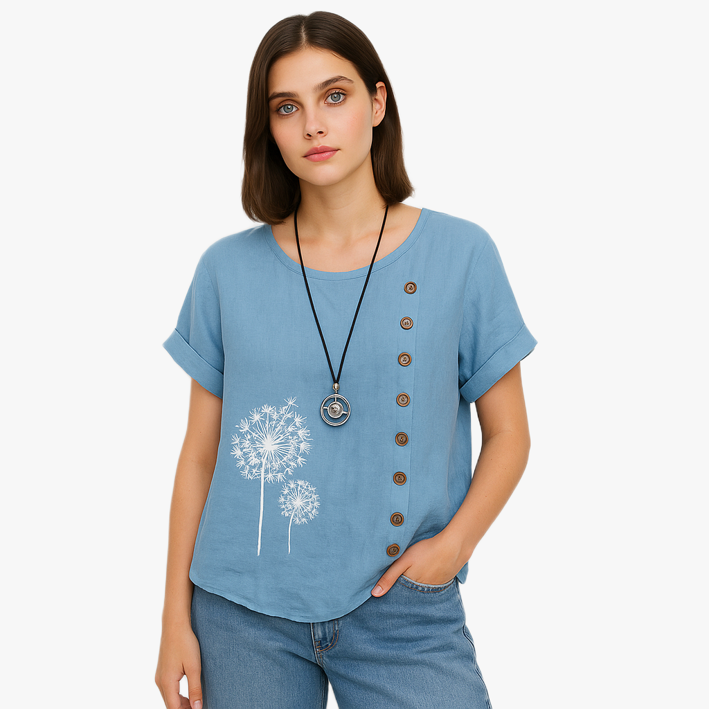 Bequeme Damen Bluse für Alltag und Freizeit