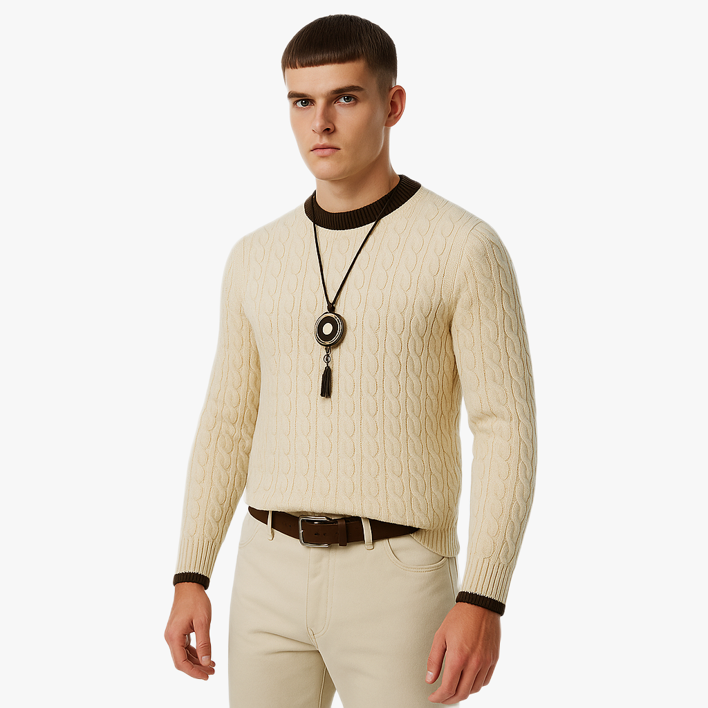 Wärmender Herren Pullover für den Winter