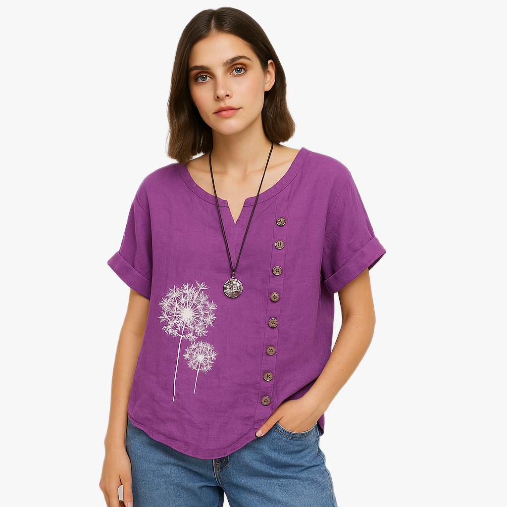 Bequeme Damen Bluse für Alltag und Freizeit