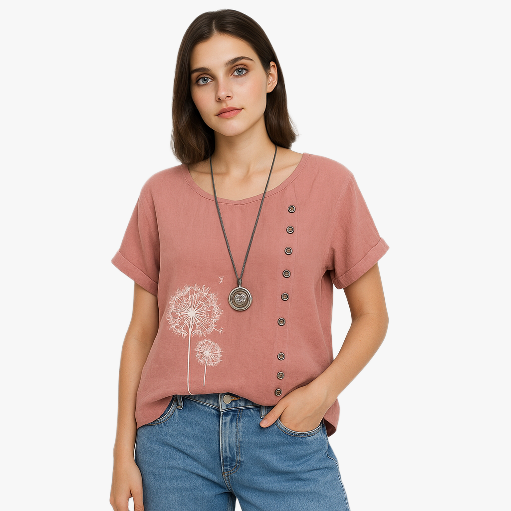 Bequeme Damen Bluse für Alltag und Freizeit