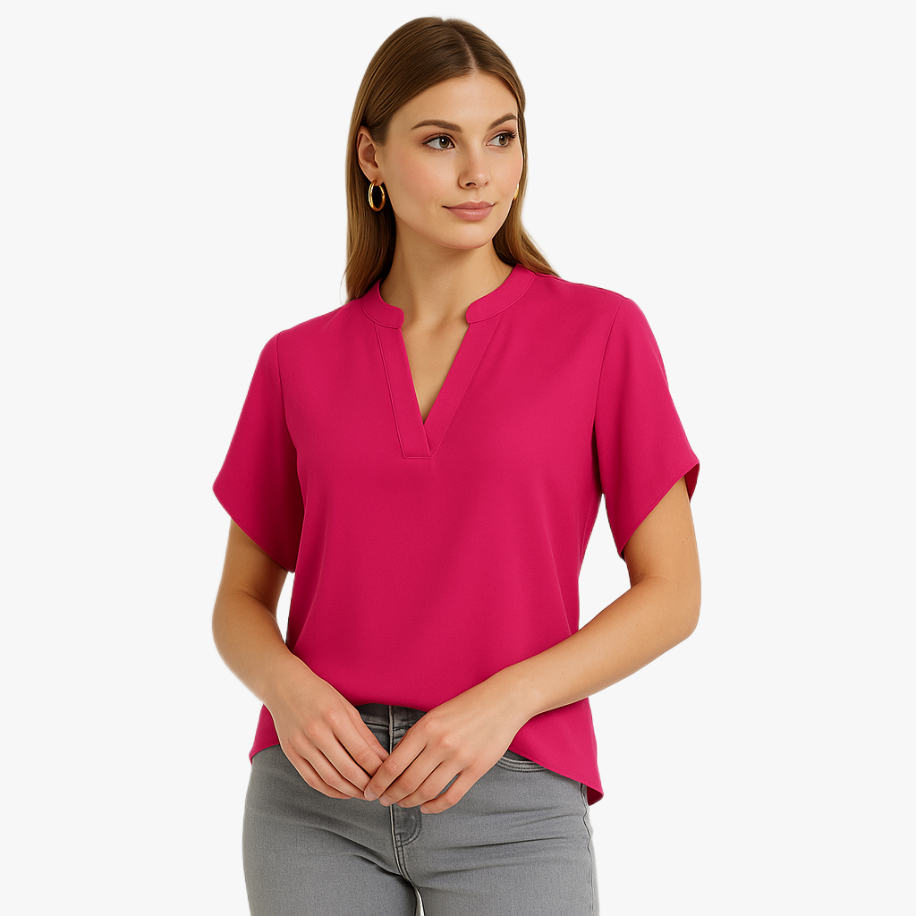 Atmungsaktive Damenbluse für den Sommer