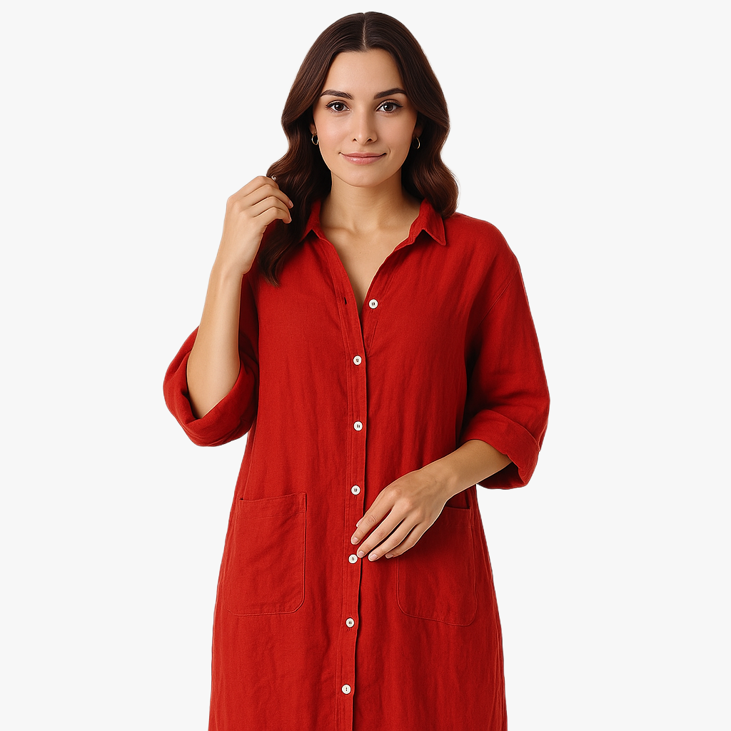 Elegantes Hemdkleid für jeden Anlass