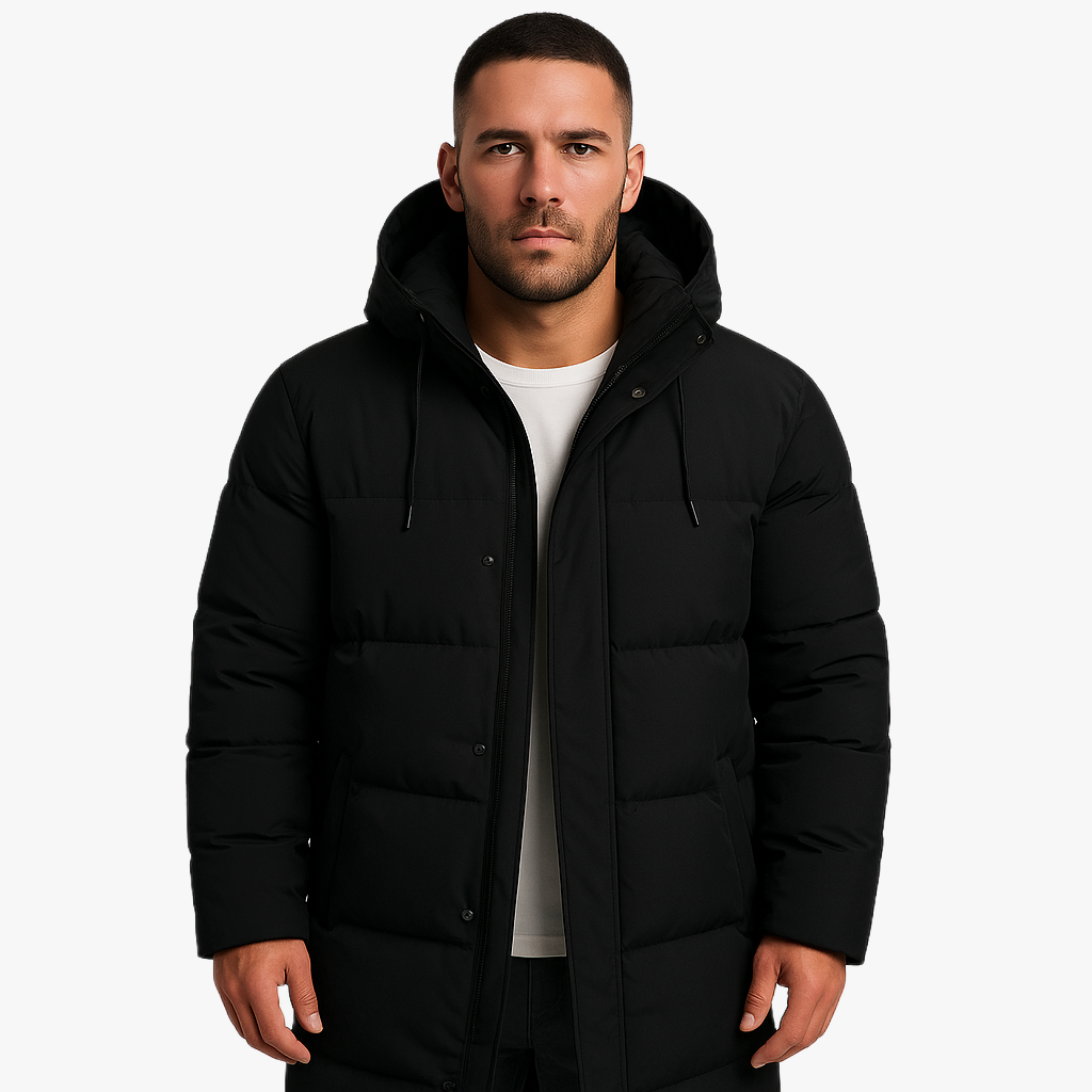 Wärmende Herren Pufferjacke für den Winter