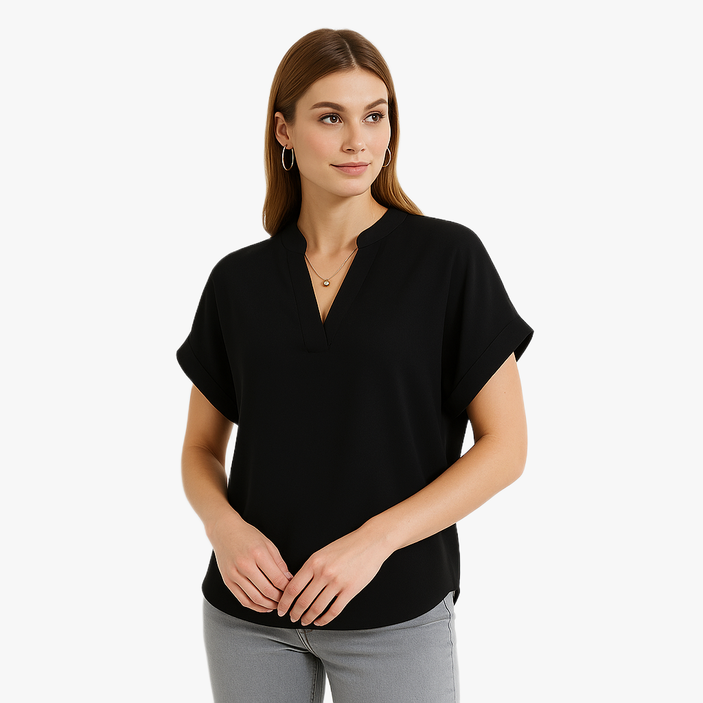 Atmungsaktive Damenbluse für den Sommer