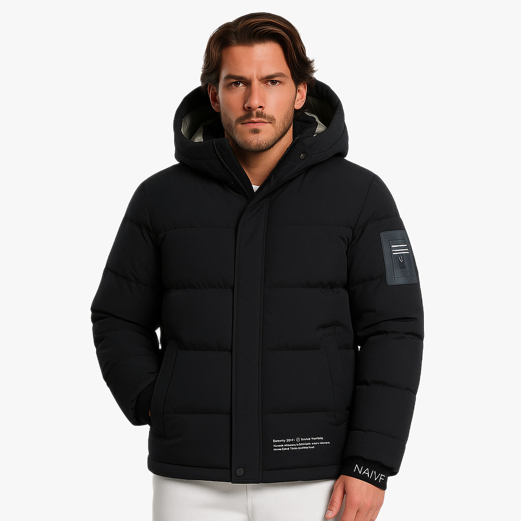 Wärmende Herren Winterjacke für kalte Tage