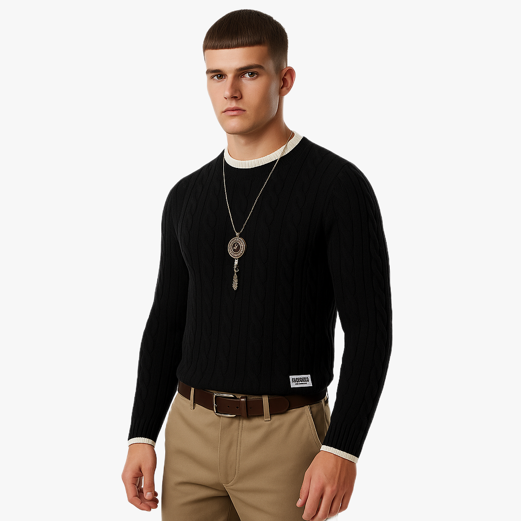 Wärmender Herren Pullover für den Winter